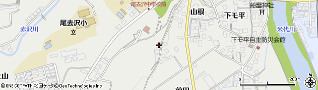 秋田県鹿角市尾去沢上山11周辺の地図