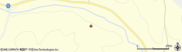 岩手県久慈市山形町荷軽部（第９地割）周辺の地図