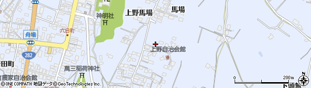 秋田県鹿角市花輪（馬場）周辺の地図