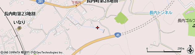 岩手県久慈市長内町第２８地割44周辺の地図