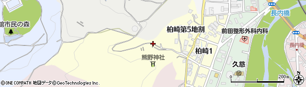 岩手県久慈市柏崎（第５地割）周辺の地図