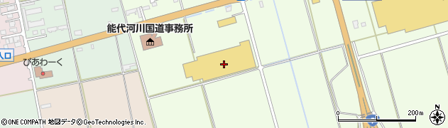 コメリパワー能代東インター店　ペットパーク周辺の地図