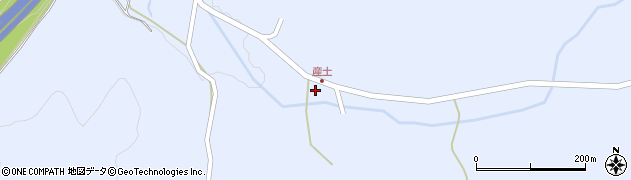 秋田県鹿角市花輪稲荷川原59周辺の地図
