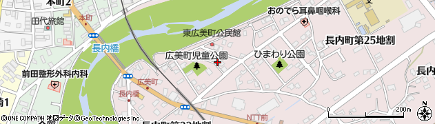 岩手県久慈市長内町（第２４地割）周辺の地図