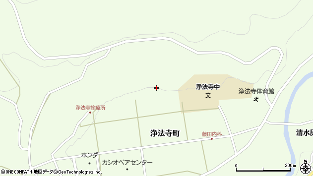 〒028-6851 岩手県二戸市浄法寺町小池の地図