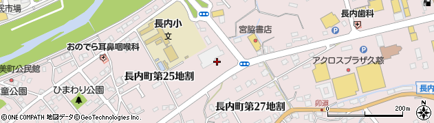 岩手県久慈市長内町第２７地割27周辺の地図