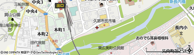 岩手県久慈市川崎町（第４地割）周辺の地図