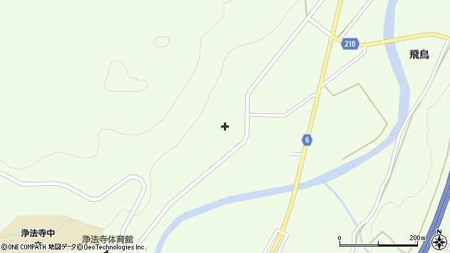〒028-6847 岩手県二戸市浄法寺町岩渕の地図