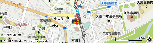 久慈広域観光協議会周辺の地図
