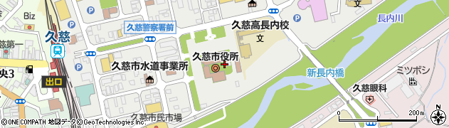 岩手県久慈市川崎町（第１地割）周辺の地図
