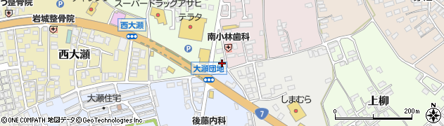 ドコモショップ　能代店周辺の地図