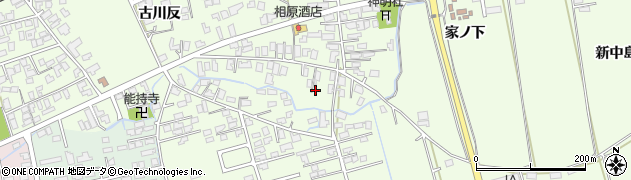 秋田県能代市鰄渕鰄渕81周辺の地図