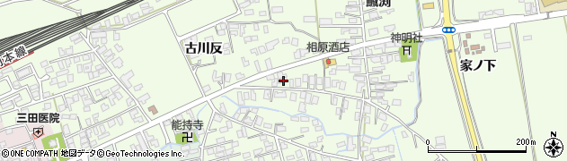 秋田県能代市鰄渕鰄渕1周辺の地図