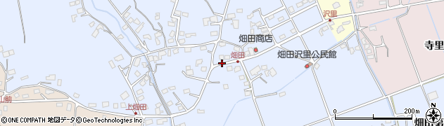 岩手県久慈市畑田（第２４地割）周辺の地図