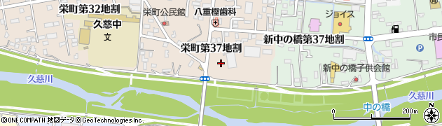 岩手県久慈市栄町（第３７地割）周辺の地図
