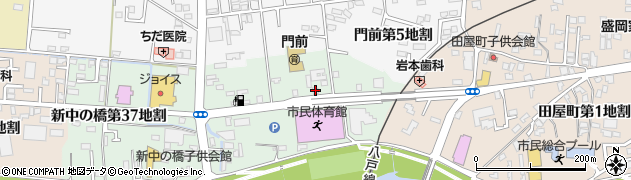 中井薬品久慈店周辺の地図