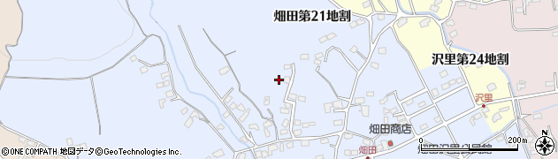 岩手県久慈市畑田（第２１地割）周辺の地図