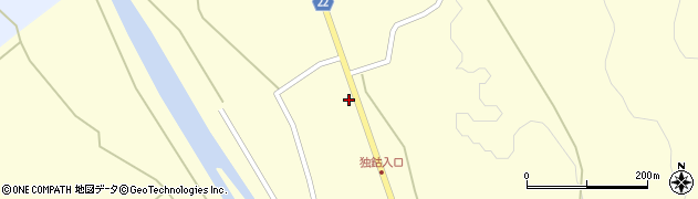秋田県大館市比内町独鈷川久保30周辺の地図