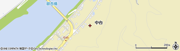 秋田県能代市二ツ井町仁鮒中台42周辺の地図