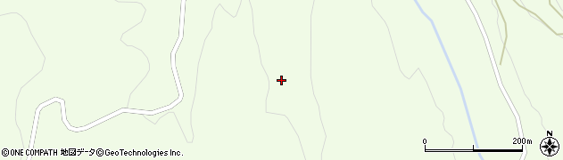 岩手県二戸市浄法寺町（合ノ沢）周辺の地図