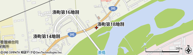 岩手県久慈市湊町第１８地割2周辺の地図