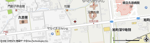 岩手県久慈市旭町第８地割12周辺の地図