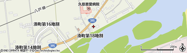 岩手県久慈市湊町第１８地割11周辺の地図