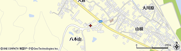 秋田県能代市二ツ井町切石大倉139周辺の地図