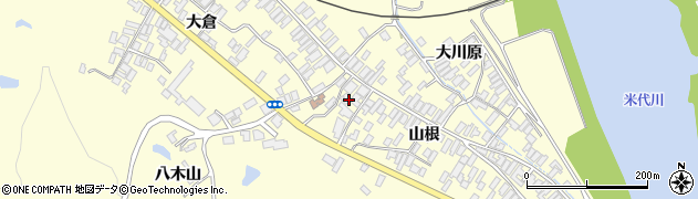 秋田県能代市二ツ井町切石山根99周辺の地図