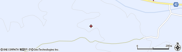 岩手県久慈市山形町戸呂町（第４地割）周辺の地図