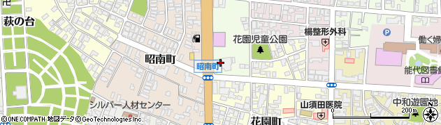 丸水秋田中央水産株式会社　能代支店周辺の地図