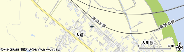秋田県能代市二ツ井町切石大倉88周辺の地図