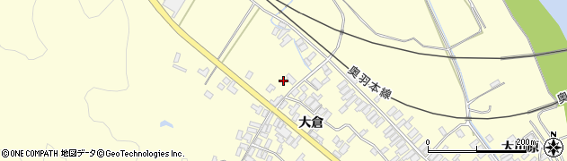 秋田県能代市二ツ井町切石大倉81周辺の地図