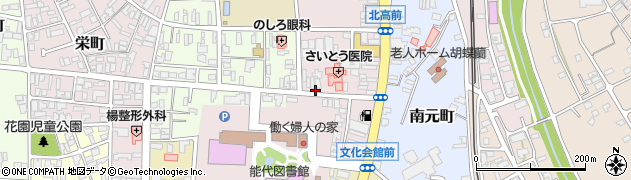 追分町周辺の地図