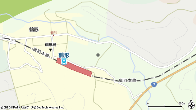 〒016-0132 秋田県能代市町後の地図