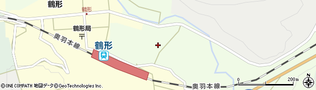 秋田県能代市町後周辺の地図