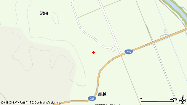 〒018-5731 秋田県大館市比内町笹館の地図