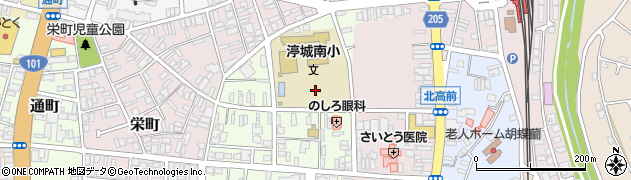 東町会館周辺の地図