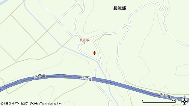 〒028-6934 岩手県二戸市浄法寺町沢田の地図
