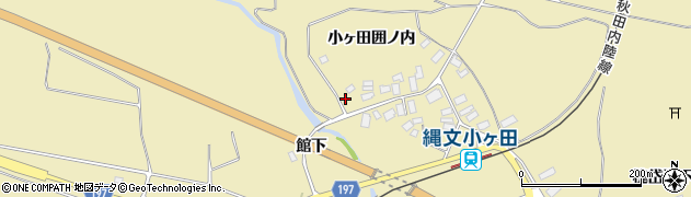 秋田県北秋田市脇神小ヶ田囲ノ内61周辺の地図