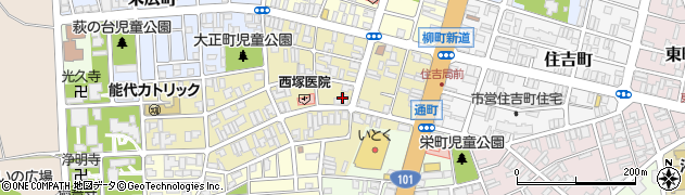 桜庭看板店周辺の地図