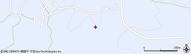 秋田県鹿角市花輪（袖越）周辺の地図
