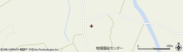秋田県大館市比内町八木橋（畠沢岱）周辺の地図
