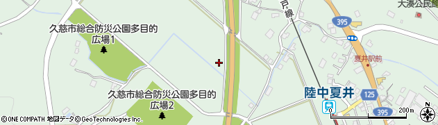 岩手県久慈市夏井町大崎（第９地割）周辺の地図