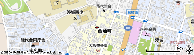 極真会館　秋田支部・能代道場周辺の地図