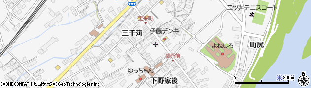 羽後信用金庫二ツ井支店周辺の地図