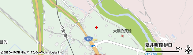 岩手県久慈市夏井町大崎（第１２地割）周辺の地図