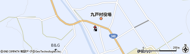 中一サービスステーション周辺の地図