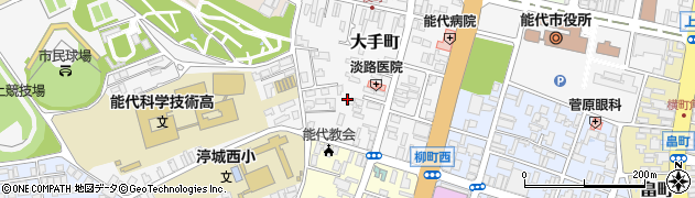 株式会社北羽新報社広告部周辺の地図