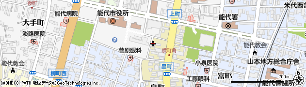 秋田県教職員組合能代山本支部周辺の地図